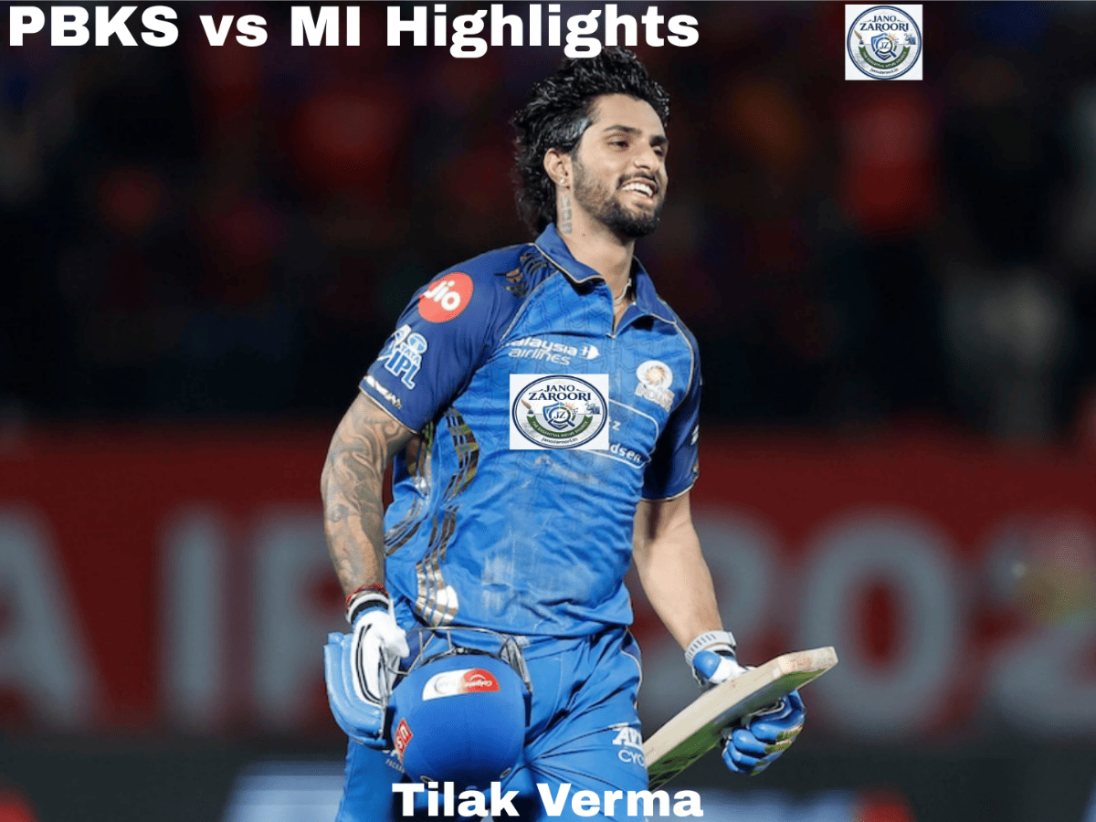 PBKS vs MI 2026 Highlights