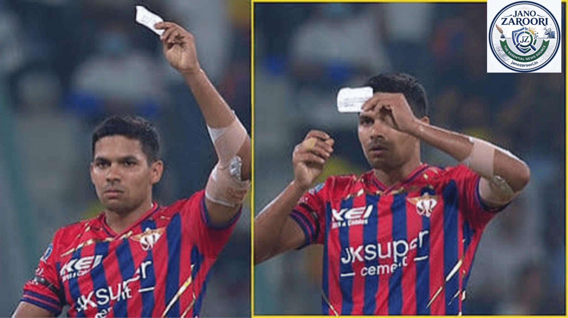 Akash Singh Celebration LSG