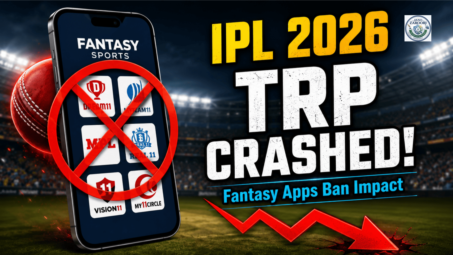 IPL TRP Dropped After Fantasy Apps Ban