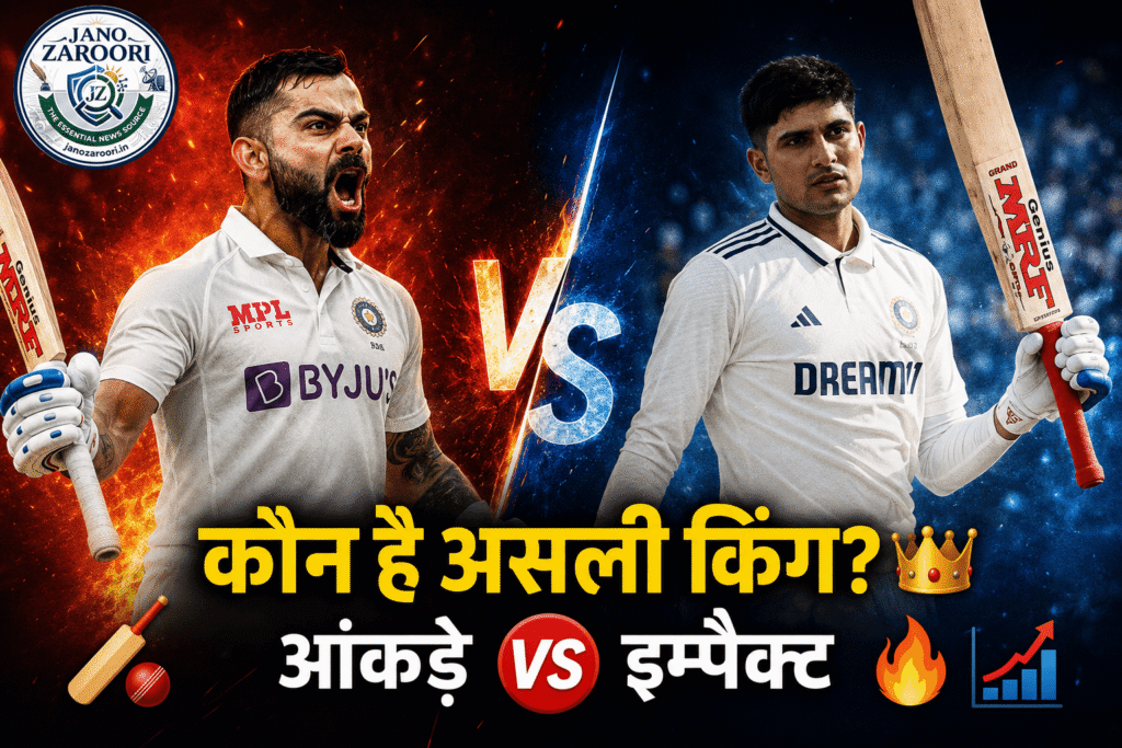 Shubman Gill vs Virat Kohli at 26